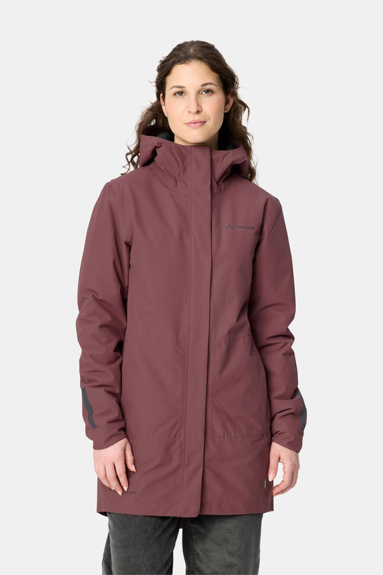 Vaude Cyclist Padded Parka II Dames Dark Purple/Dark Purple