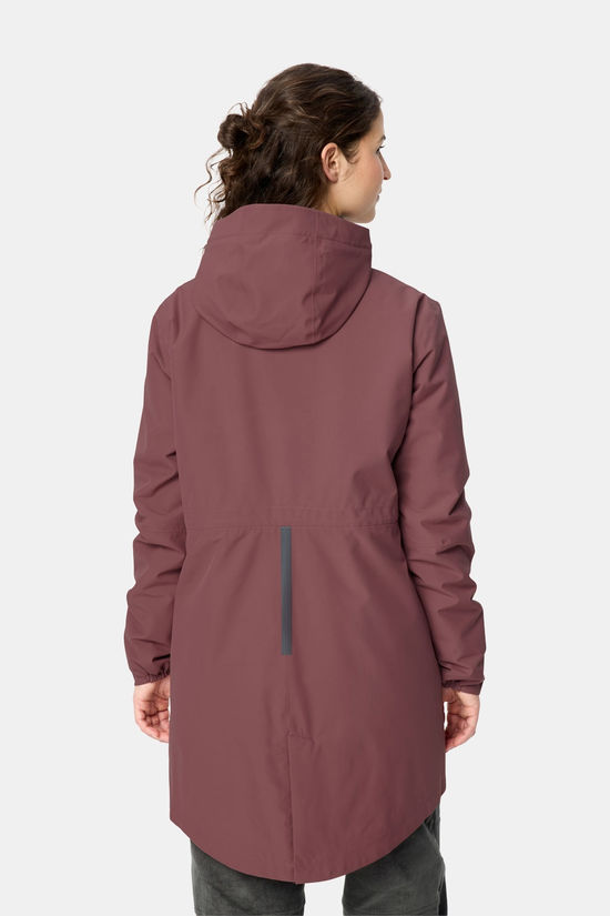 Vaude Cyclist Padded Parka II Dames Dark Purple/Dark Purple