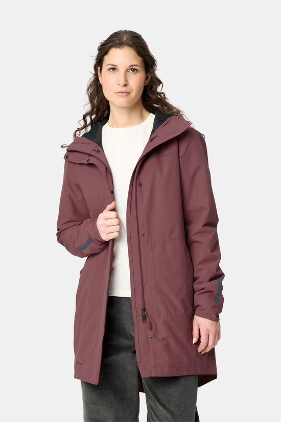 Vaude Cyclist Padded Parka II Dames Dark Purple/Dark Purple