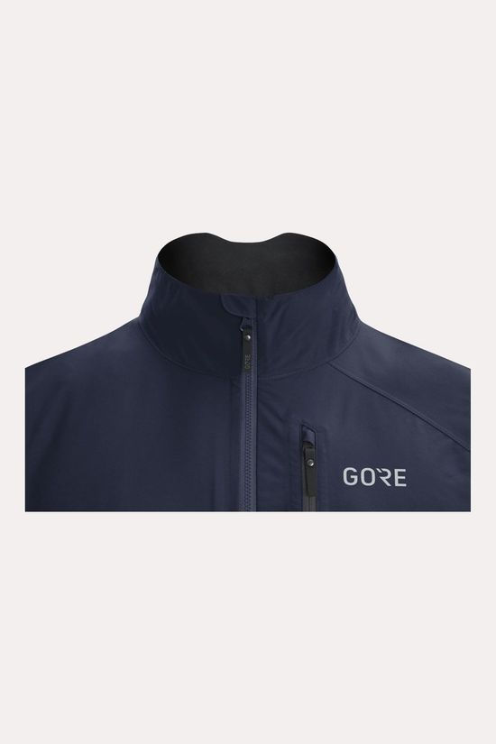 Gore Wear Gore-Tex Paclite Hardshell Fietsjas Indigo Blue