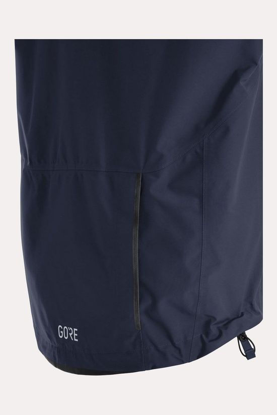 Gore Wear Gore-Tex Paclite Hardshell Fietsjas Indigo Blue