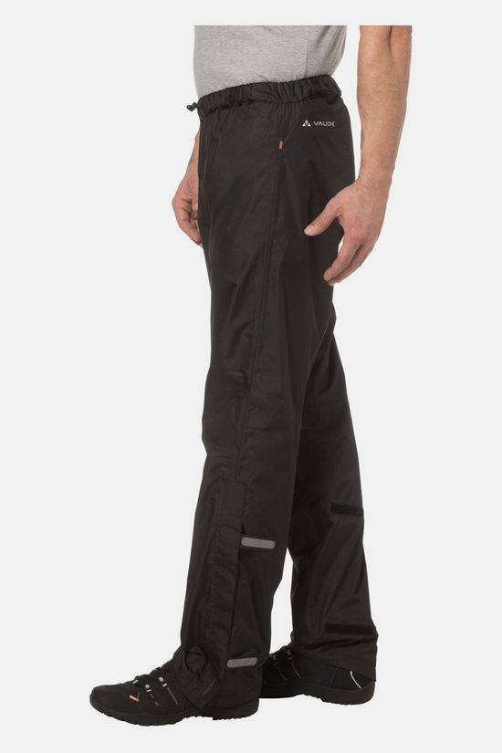 Vaude Fluid II Regenbroek Regular black