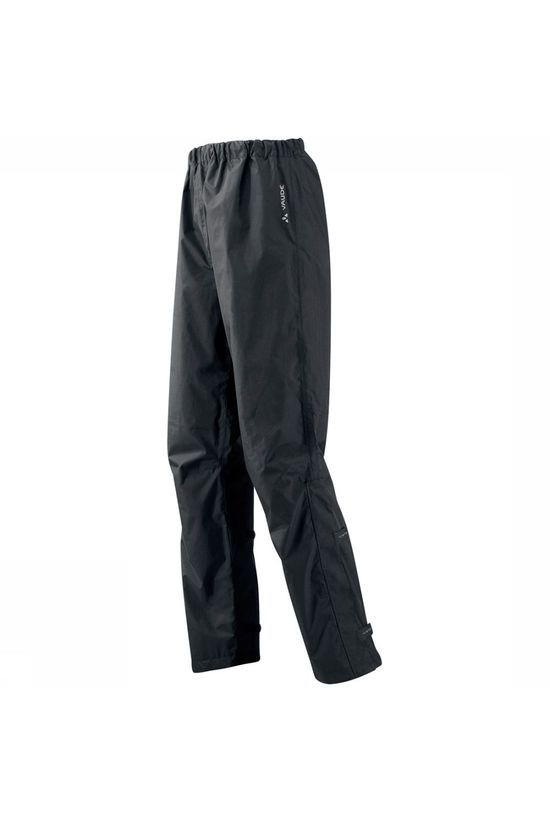 Vaude Fluid II Regenbroek Regular black