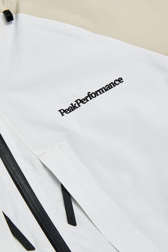 Peak Performance W Insulated 2L Ski Jacket Sand Brown/Off White