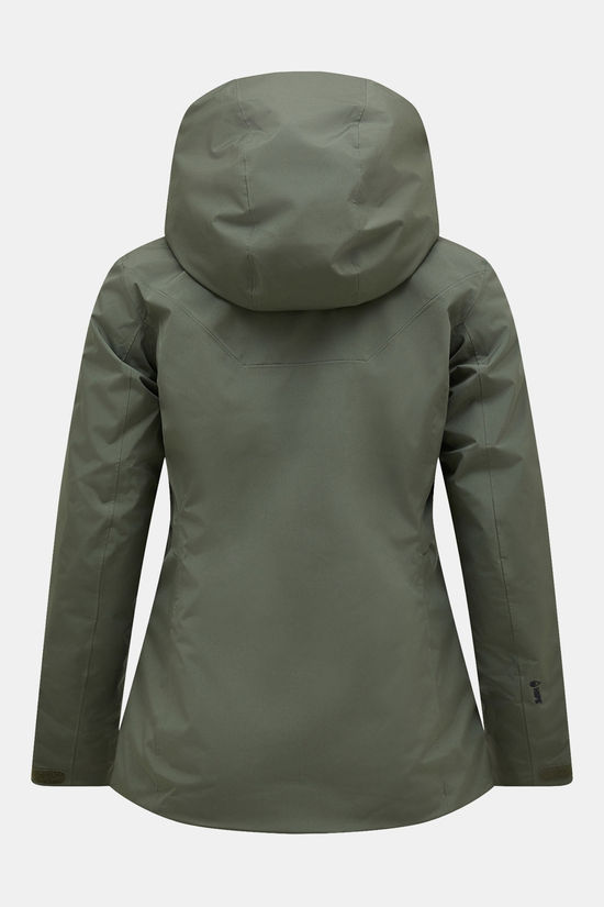 Peak Performance W Anima Jacket Ski-Jas Dames green