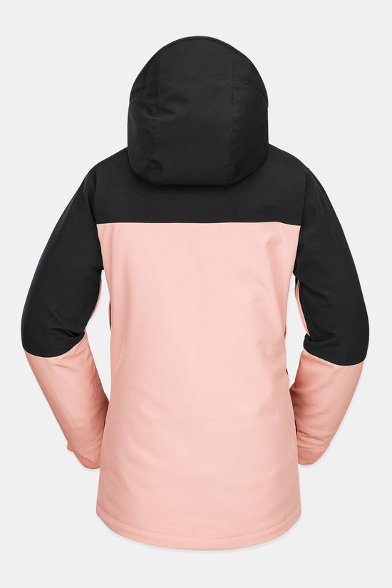 Volcom Shelter 3D Stretch Jacket Ski-Jas Dames Light Pink/Black