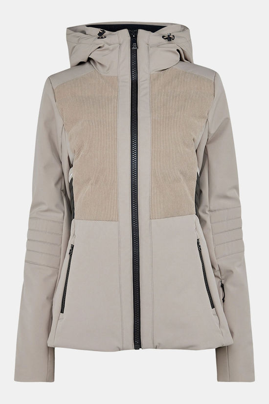 8848 Altitude Clarice W Cord Ski J Ski-Jas Dames Beige