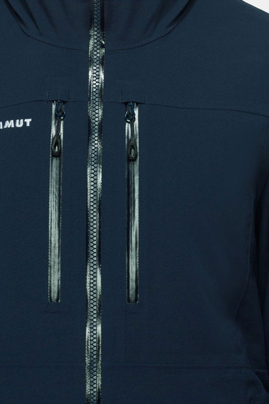 Mammut Stoney HS Thermo Hooded Ski-Jas Dames Navy Blue