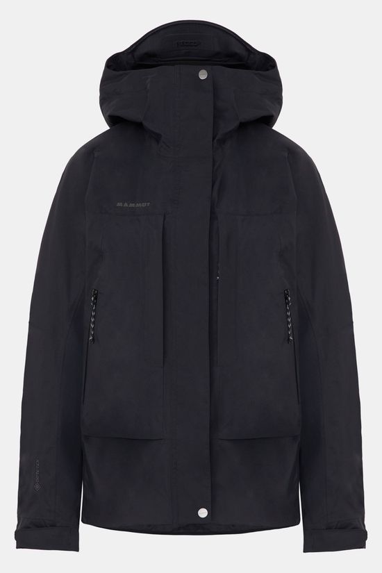 Mammut Haldigrat Gtx Hs Thermo Hooded Jacket Women Ski-Jas Dames Black