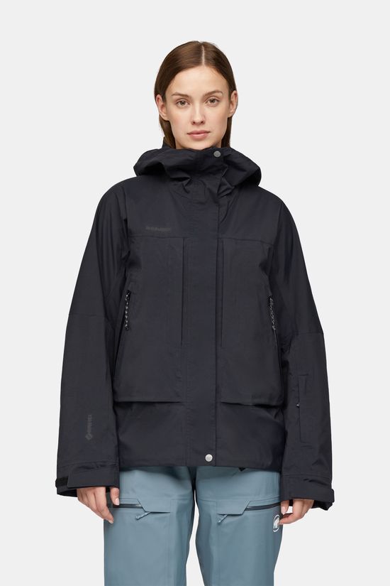 Mammut Haldigrat Gtx Hs Thermo Hooded Jacket Women Ski-Jas Dames Black