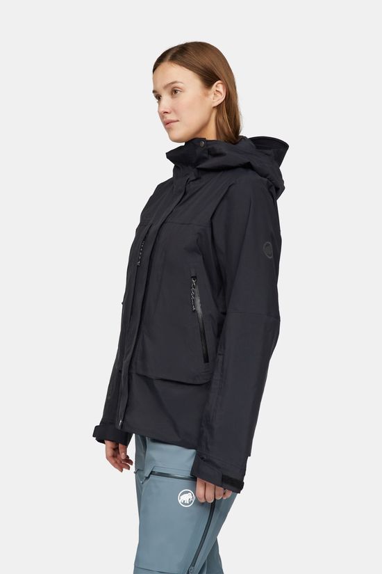 Mammut Haldigrat Gtx Hs Thermo Hooded Jacket Women Ski-Jas Dames Black