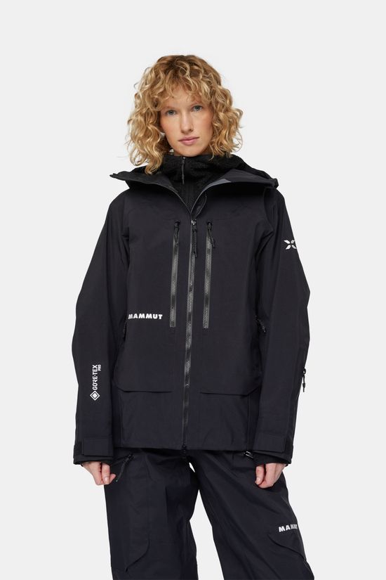 Mammut Eiger Free Pro Hs Hooded Jacket Women Ski-Jas Dames Black