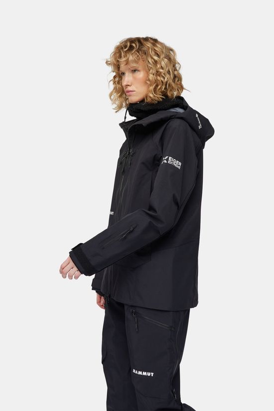 Mammut Eiger Free Pro Hs Hooded Jacket Women Ski-Jas Dames Black
