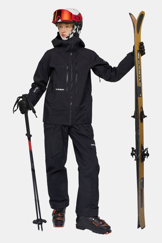 Mammut Eiger Free Pro Hs Hooded Jacket Women Ski-Jas Dames Black