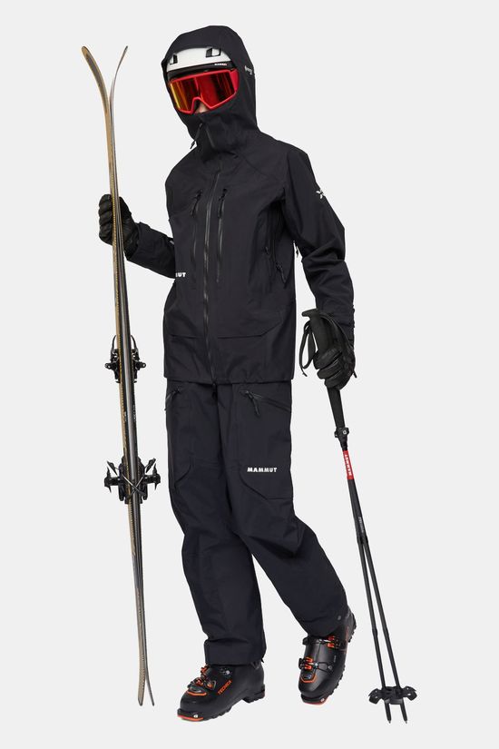 Mammut Eiger Free Pro Hs Hooded Jacket Women Ski-Jas Dames Black