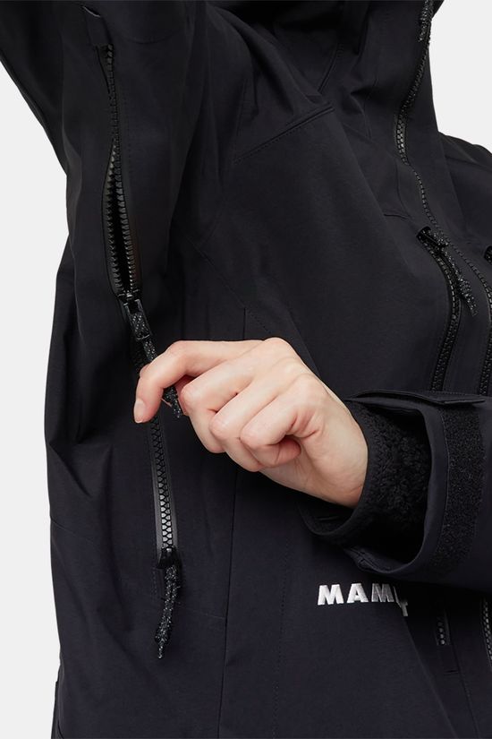 Mammut Eiger Free Pro Hs Hooded Jacket Women Ski-Jas Dames Black