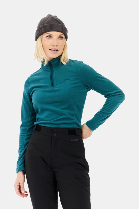 Protest PRTRemutez 1/4 Zip Skipully Dames green