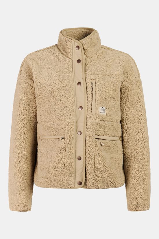 Protest PRTlux Outdoor Fleecevest Dames Beige