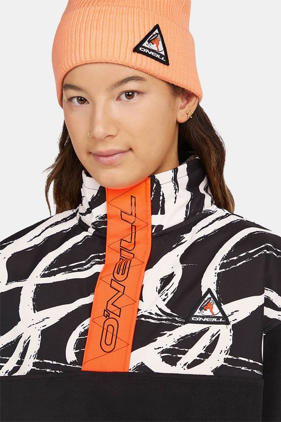 O'Neill Fwc'Play Polartec Hz Fleece Fleecetrui Dames black/white