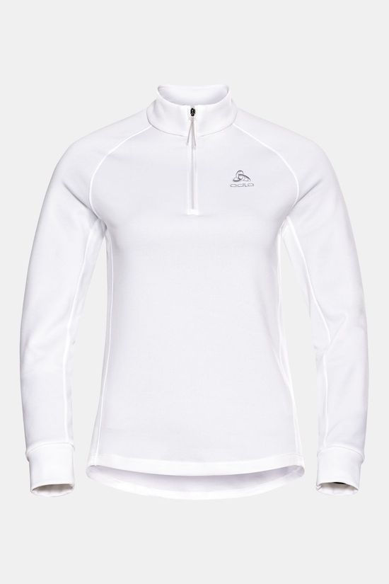 Odlo Berra 1/2 Zip Fleecetrui white
