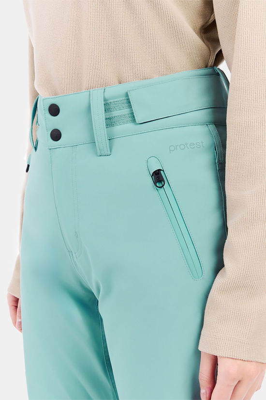 Protest Prtcinnamones Skibroek Dames light green