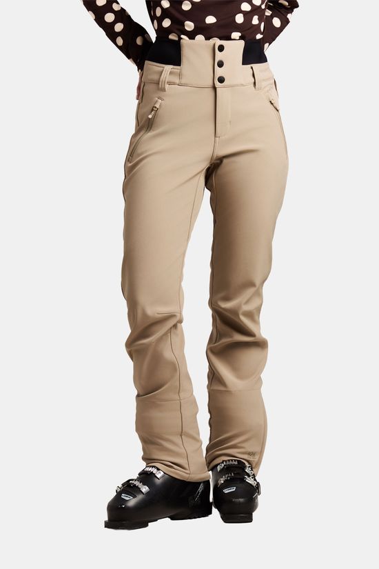 Protest Prthindon Softshell Snowpants Skibroek Dames Bruin