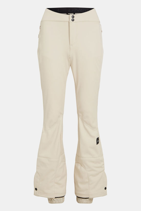 O'Neill Blessed Softshell Hybrid Skinny Skibroek Dames off white