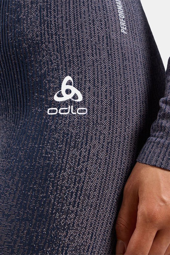 Odlo Bottom Long Blackcomb Eco Thermobroek Dames mid grey