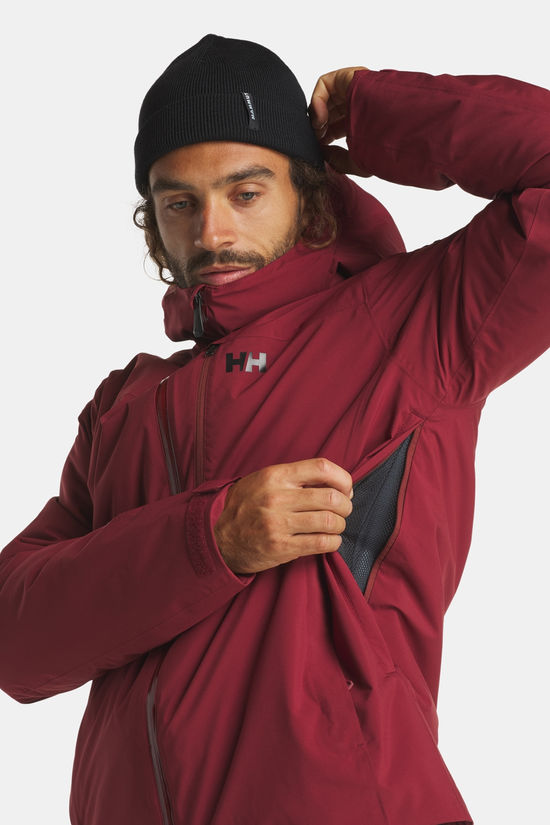 Helly Hansen Gravity Ski-Jas dark red