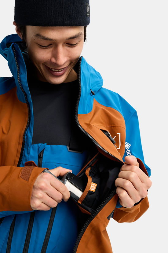 Burton [ak] Cyclic Gore-Tex 2L Jacket Ski-Jas brown/mid blue