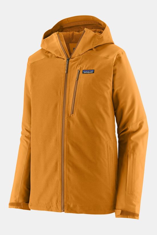 Patagonia Insulated Powder Town Ski-Jas Camel Brown