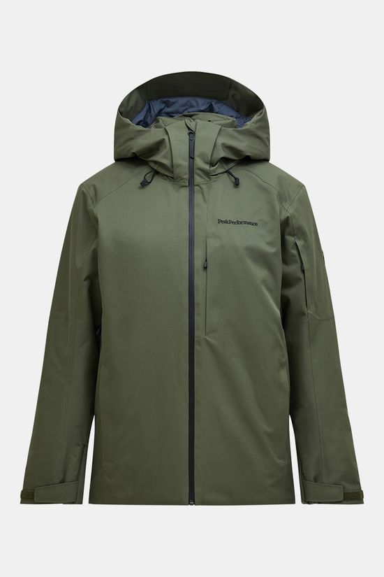 Peak Performance Maroon Insulated Ski-Jas Groen