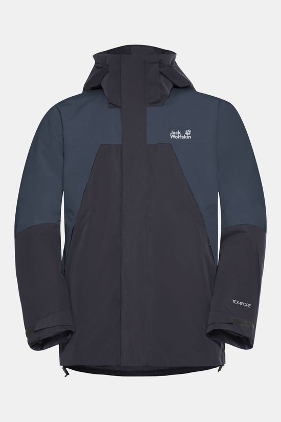 Jack Wolfskin Flowline 2L Ins Jkt M Ski-Jas dark blue