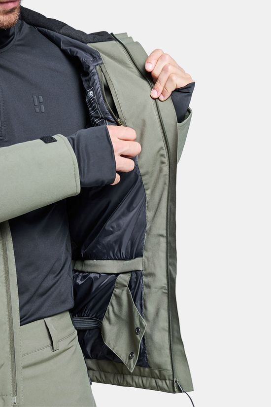 Poederbaas Arctic 2L Insulated Jacket Men Ski-Jas Olive Green