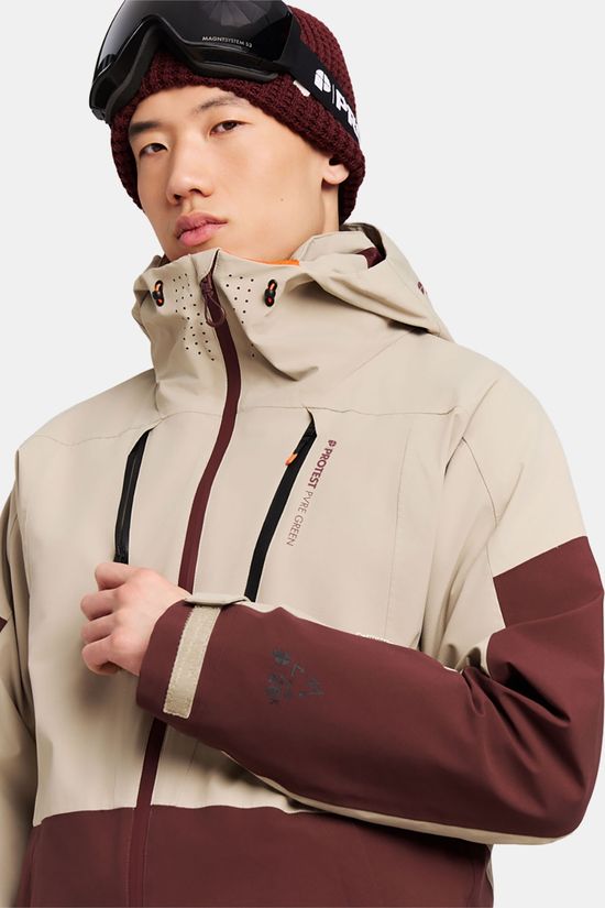 Protest PRTconnor Ski-Jas Bordeaux / Maroon/Beige