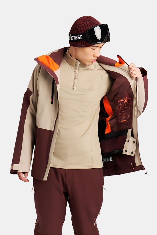 Protest PRTconnor Ski-Jas Bordeaux / Maroon/Beige