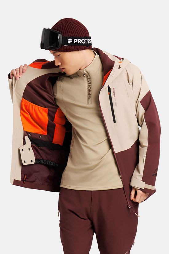 Protest PRTconnor Ski-Jas Bordeaux / Maroon/Beige