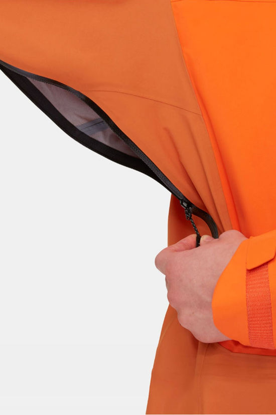 Mammut Eiger Free Advanced Hs Hooded Jacket Men Ski-Jas rust/orange