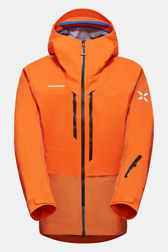 Mammut Eiger Free Advanced Hs Hooded Jacket Men Ski-Jas rust/orange