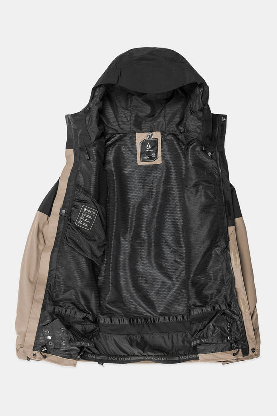Volcom L Gore-Tex Jacket Ski-Jas Brown/Black