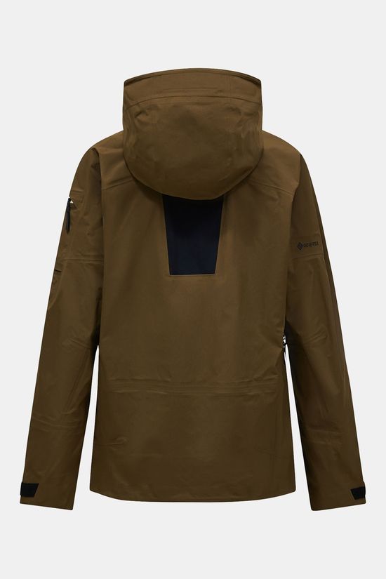 Peak Performance Alpine Gore-Tex 3L Ski-Jas mid brown