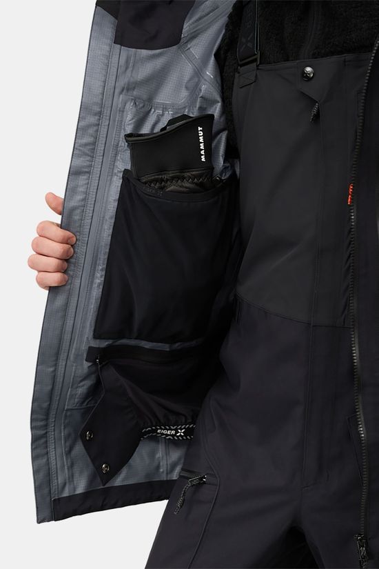 Mammut Eiger Free Pro Hs Hooded Jacket Men Ski-Jas Black