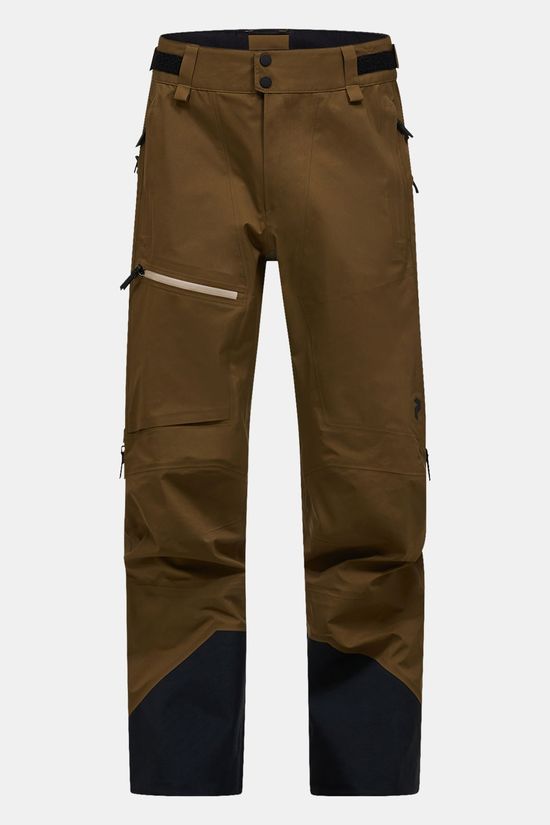Peak Performance Alpine Gore-Tex 3L Skibroek mid brown