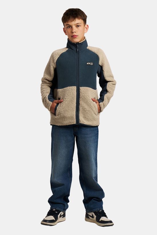 Protest PRTluc Fleecevest Junior Navy Blue/Beige