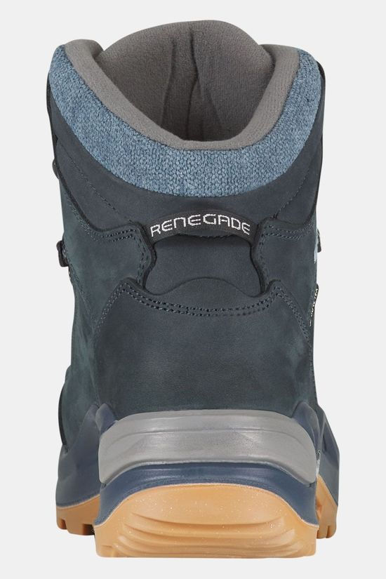Lowa Renegade Warm Gore-Tex Winterschoen Dames Navy/Iceblue