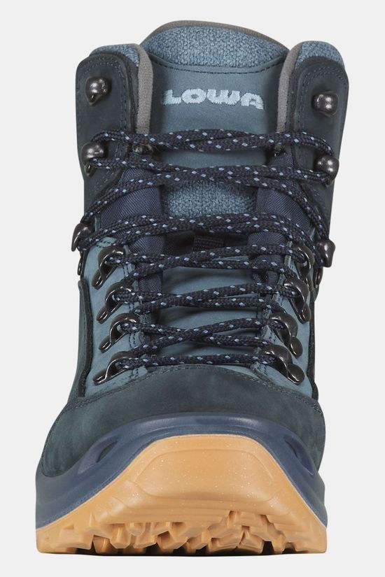 Lowa Renegade Warm Gore-Tex Winterschoen Dames Navy/Iceblue