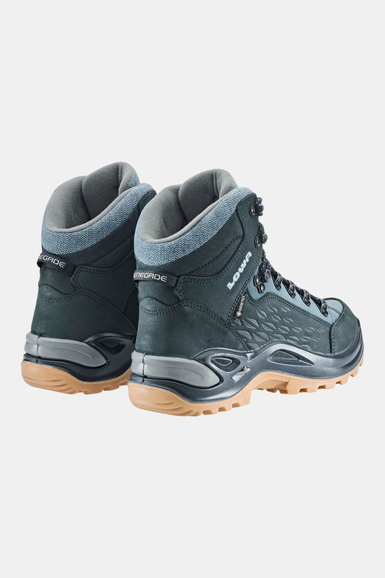 Lowa Renegade Gore-Tex Mid Warm Winterschoen Dames dark blue/light blue