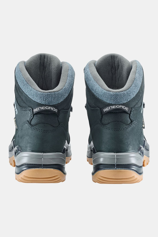 Lowa Renegade Gore-Tex Mid Warm Winterschoen Dames dark blue/light blue