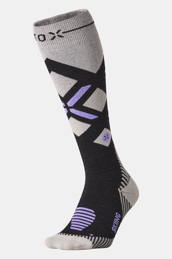 STOX Merino Skisok Dames Grijs