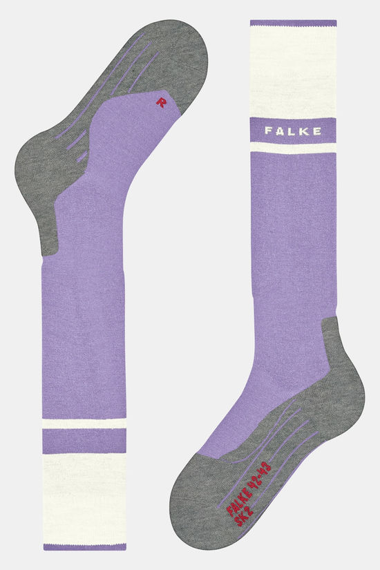 Falke SK2 Intermediate Skisok Dames Lilac